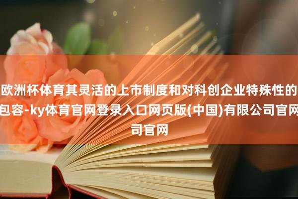 欧洲杯体育其灵活的上市制度和对科创企业特殊性的包容-ky体育官网登录入口网页版(中国)有限公司官网