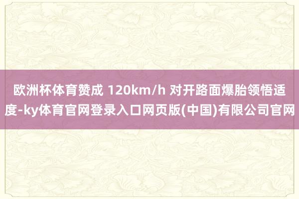 欧洲杯体育赞成 120km/h 对开路面爆胎领悟适度-ky体育官网登录入口网页版(中国)有限公司官网
